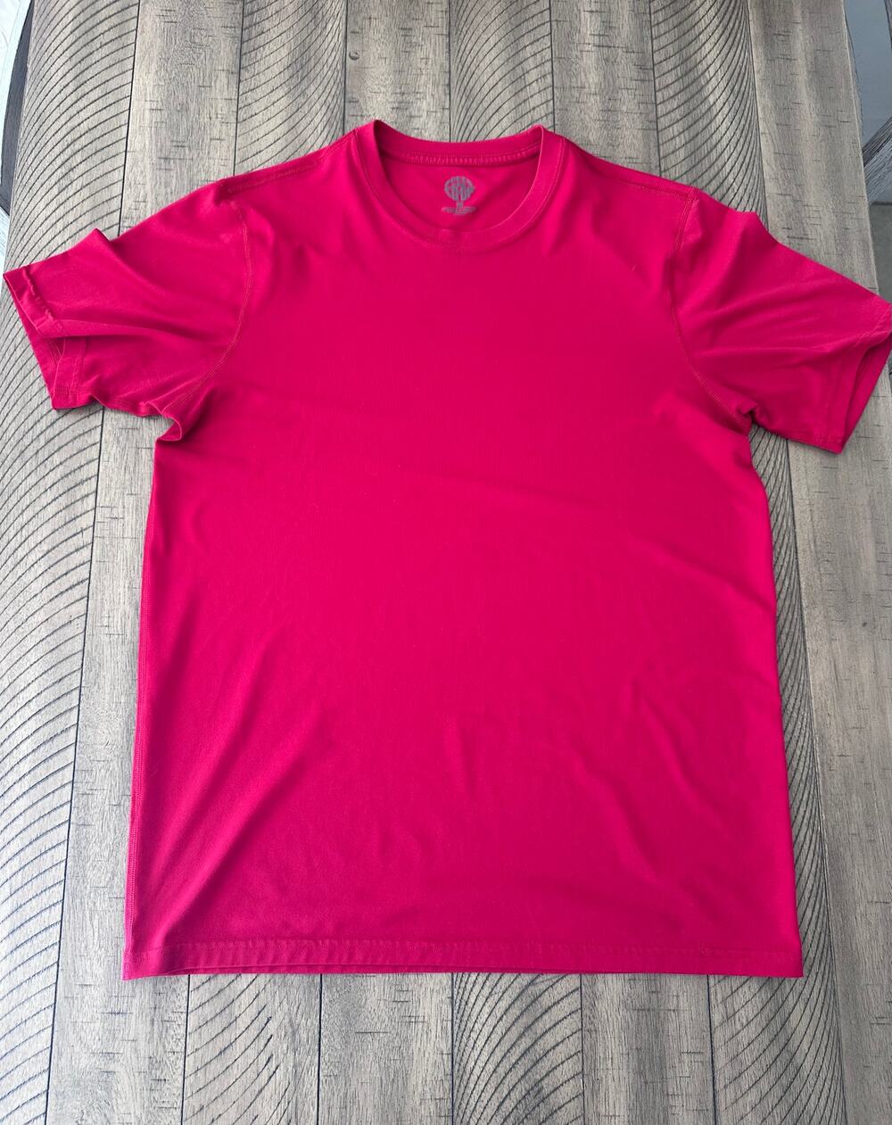 REI Co-op Athletic T-Shirt Mens Medium Red Short Sleeve Running Fitness Gym